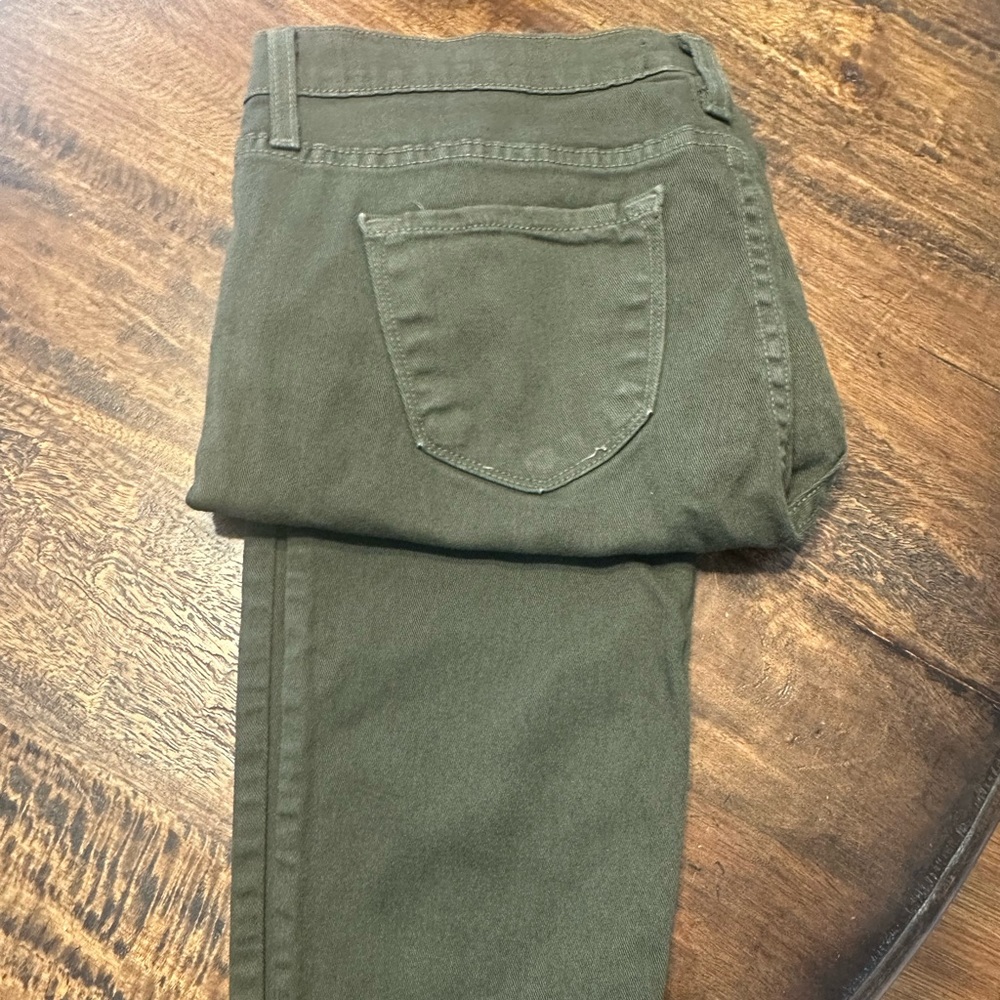 Judy Blue USA High Rise Green Jeans 11/30